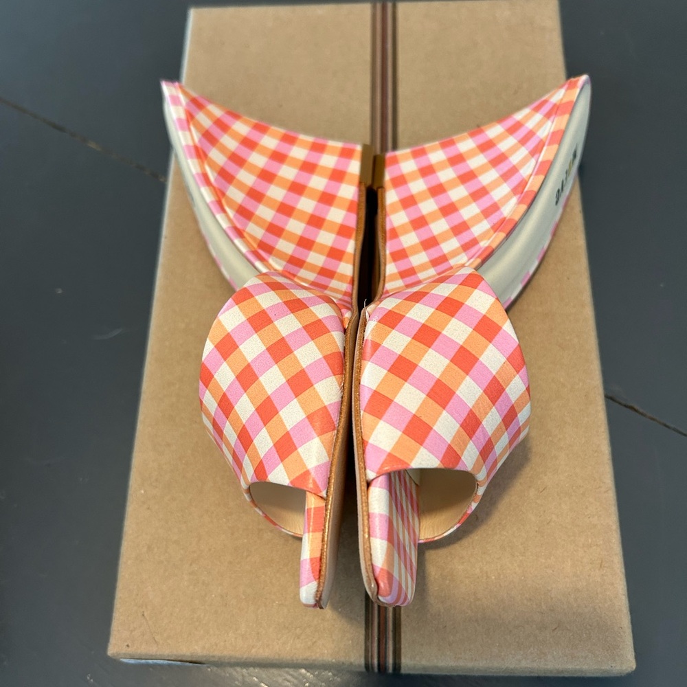 NIB Anthropologie Maeve Square Toe Mules